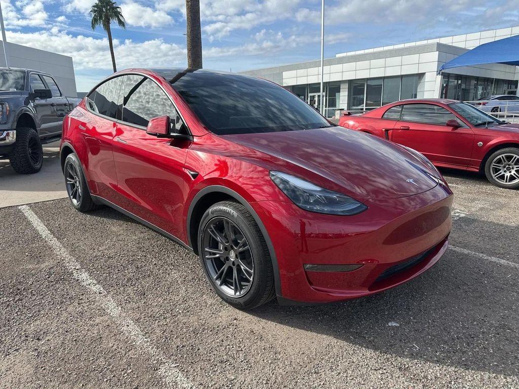used 2025 Tesla Model Y car, priced at $36,999