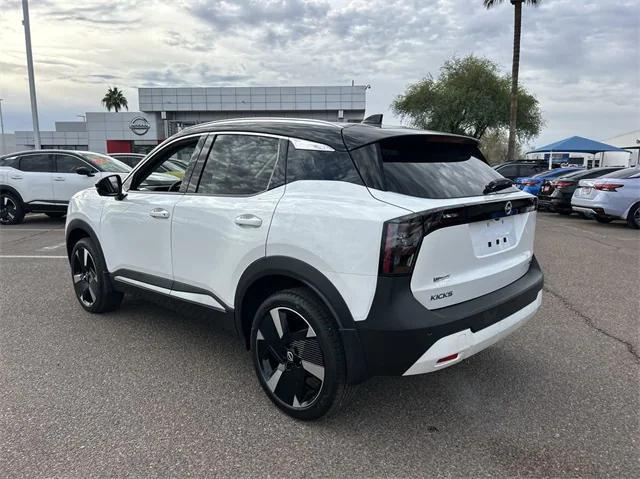 new 2025 Nissan Kicks car, priced at $28,037