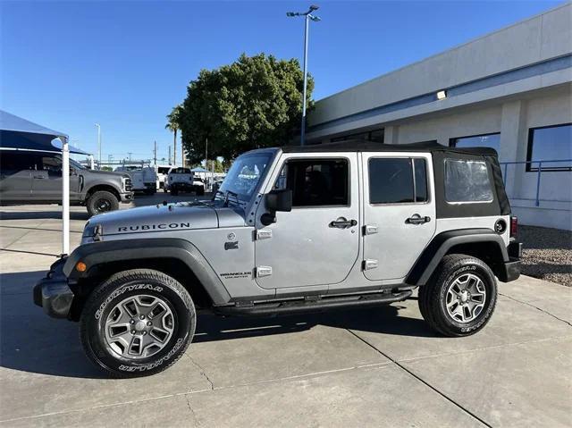 used 2017 Jeep Wrangler Unlimited car, priced at $21,966