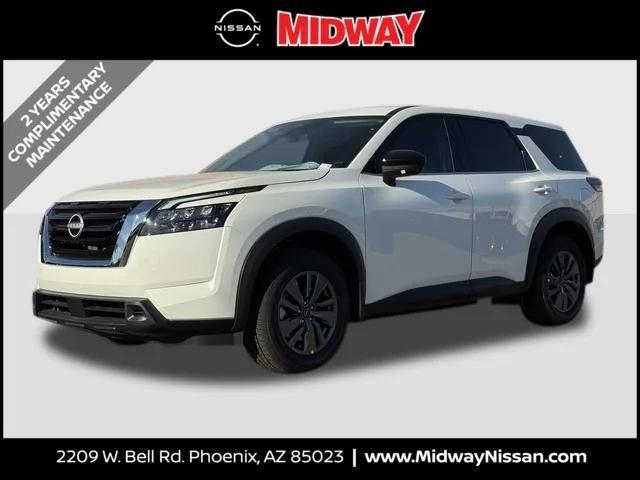 new 2025 Nissan Pathfinder car, priced at $35,353