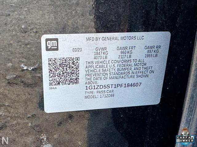 used 2023 Chevrolet Malibu car, priced at $17,491