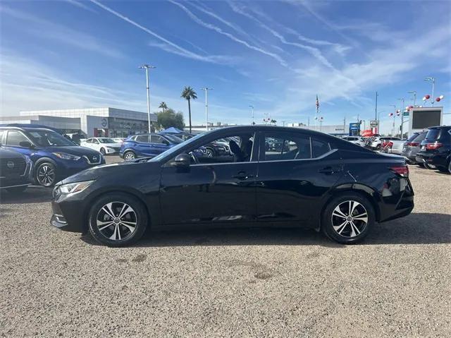 used 2021 Nissan Sentra car, priced at $15,377