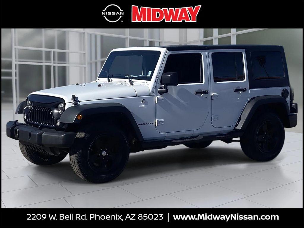 used 2016 Jeep Wrangler Unlimited car, priced at $16,499