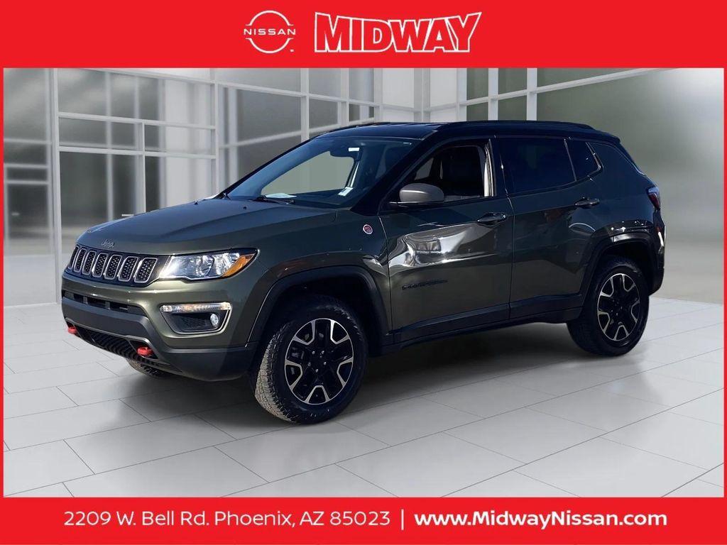 used 2021 Jeep Compass car, priced at $15,897