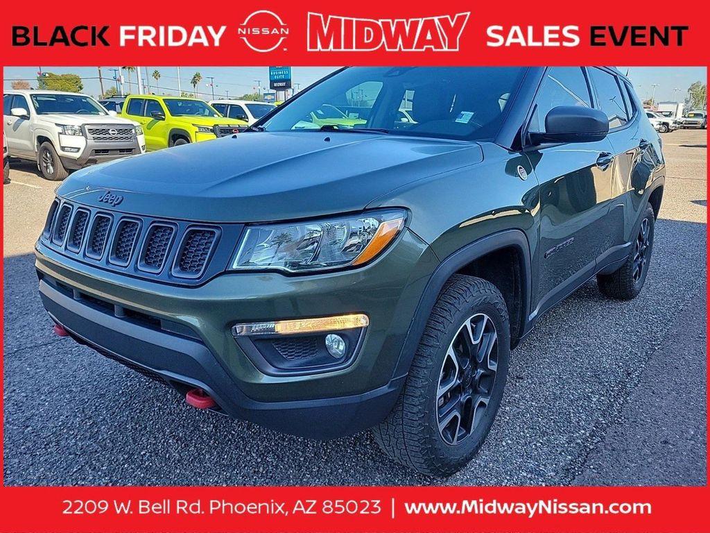 used 2021 Jeep Compass car, priced at $16,233