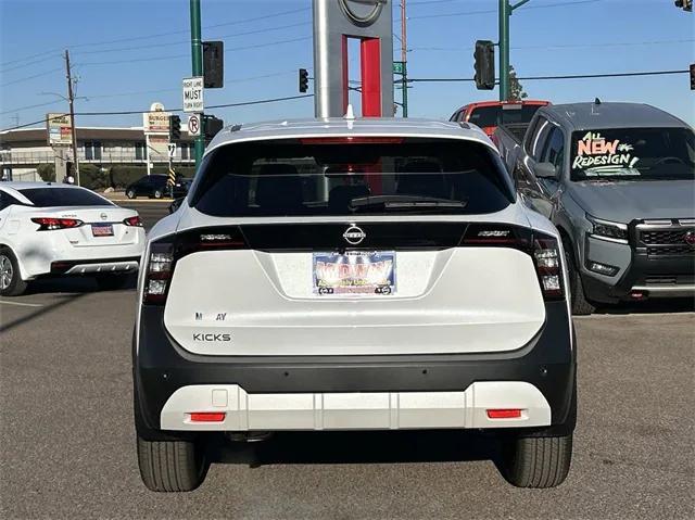 new 2025 Nissan Kicks car, priced at $25,369