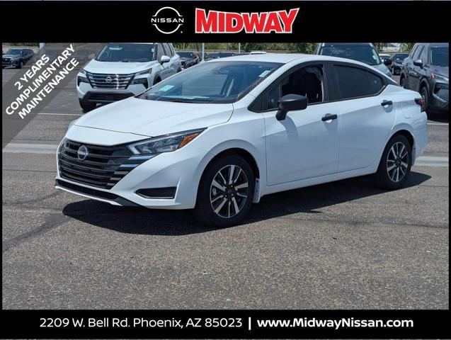 new 2025 Nissan Versa car, priced at $20,217