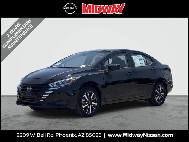 new 2025 Nissan Versa car, priced at $20,661