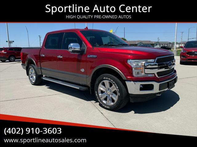 used 2018 Ford F-150 car, priced at $38,500