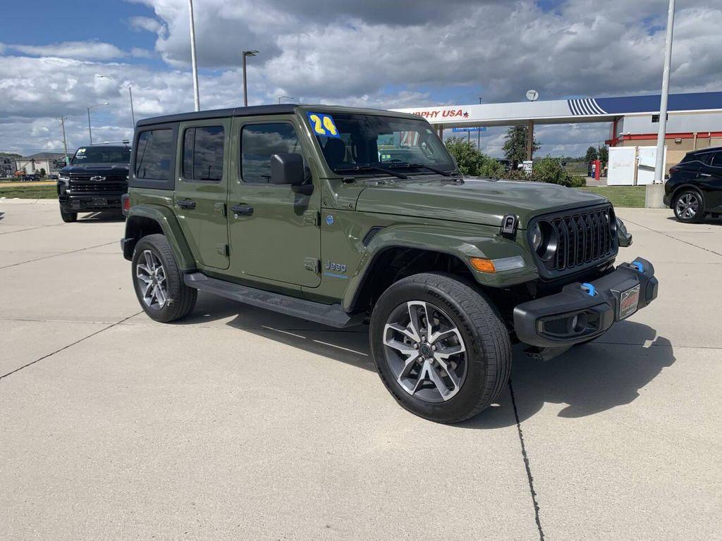 used 2024 Jeep Wrangler 4xe car, priced at $36,655