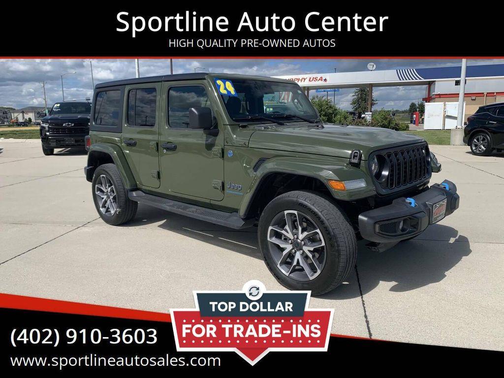 used 2024 Jeep Wrangler 4xe car, priced at $36,655