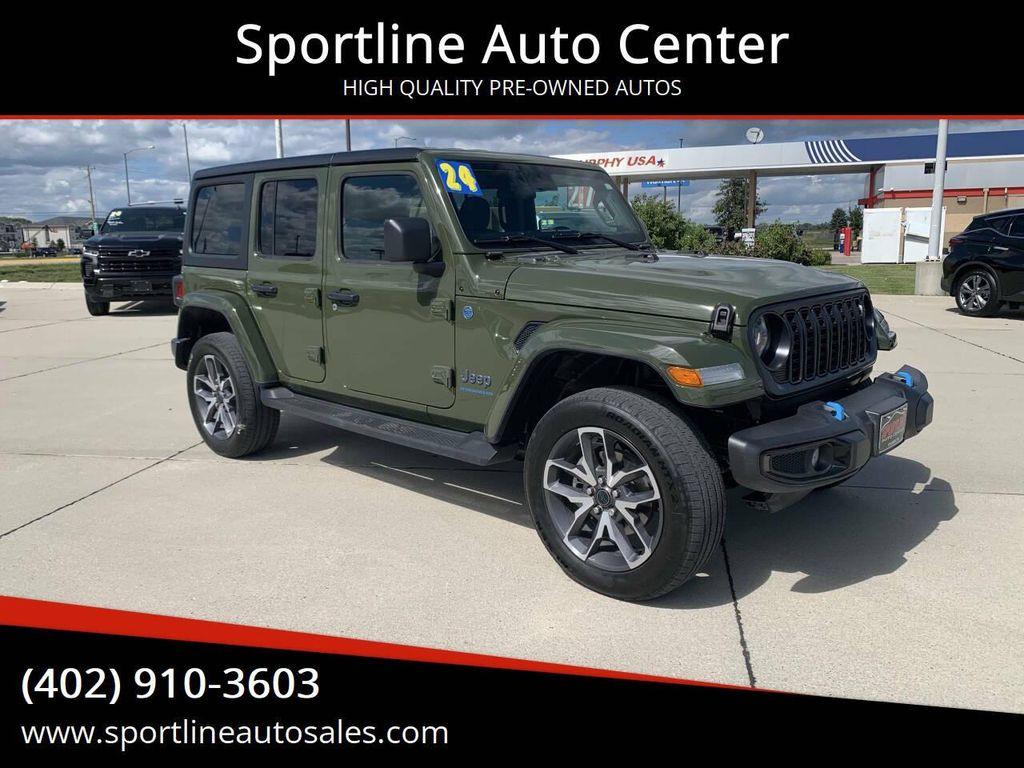 used 2024 Jeep Wrangler 4xe car, priced at $36,655