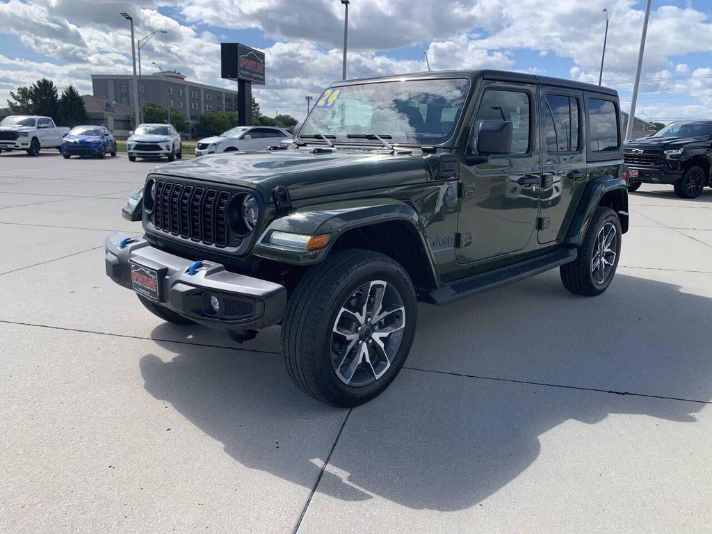used 2024 Jeep Wrangler 4xe car, priced at $36,655