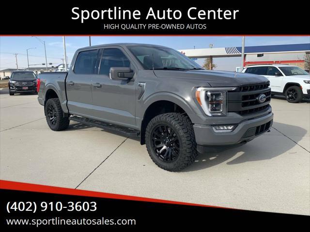 used 2021 Ford F-150 car, priced at $38,500