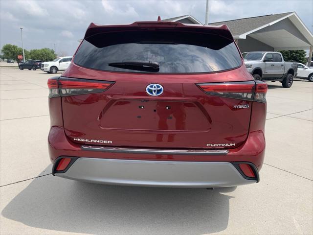 used 2023 Toyota Highlander Hybrid car, priced at $51,485