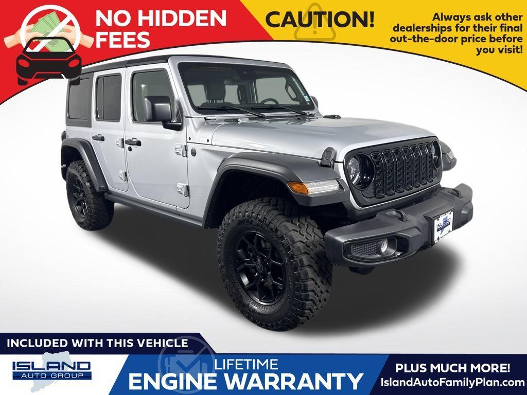 used 2024 Jeep Wrangler car, priced at $43,795