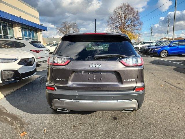 used 2021 Jeep Cherokee car, priced at $22,374