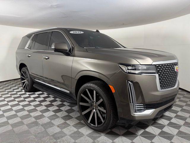 used 2021 Cadillac Escalade car, priced at $60,900