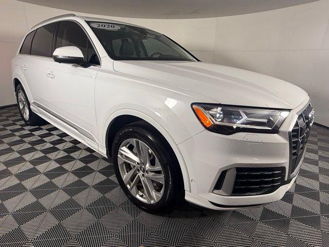 used 2020 Audi Q7 car, priced at $28,500