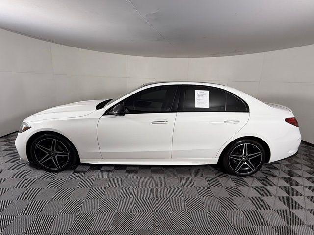 used 2023 Mercedes-Benz C-Class car, priced at $34,500