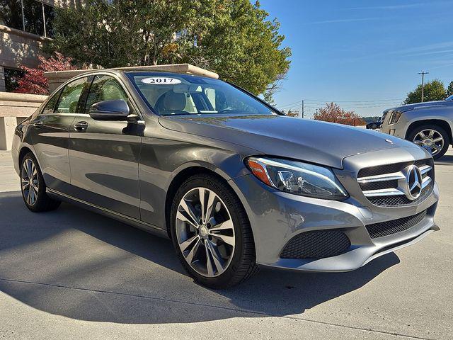 used 2017 Mercedes-Benz C-Class car, priced at $18,700