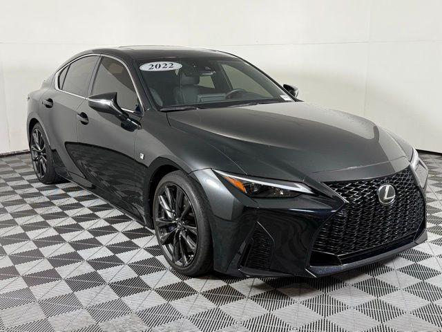 used 2022 Lexus IS 350 car, priced at $42,900