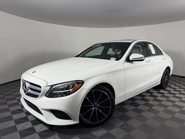 used 2021 Mercedes-Benz C-Class car, priced at $25,900