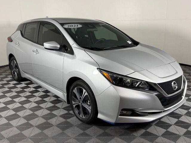 used 2021 Nissan Leaf car, priced at $17,900