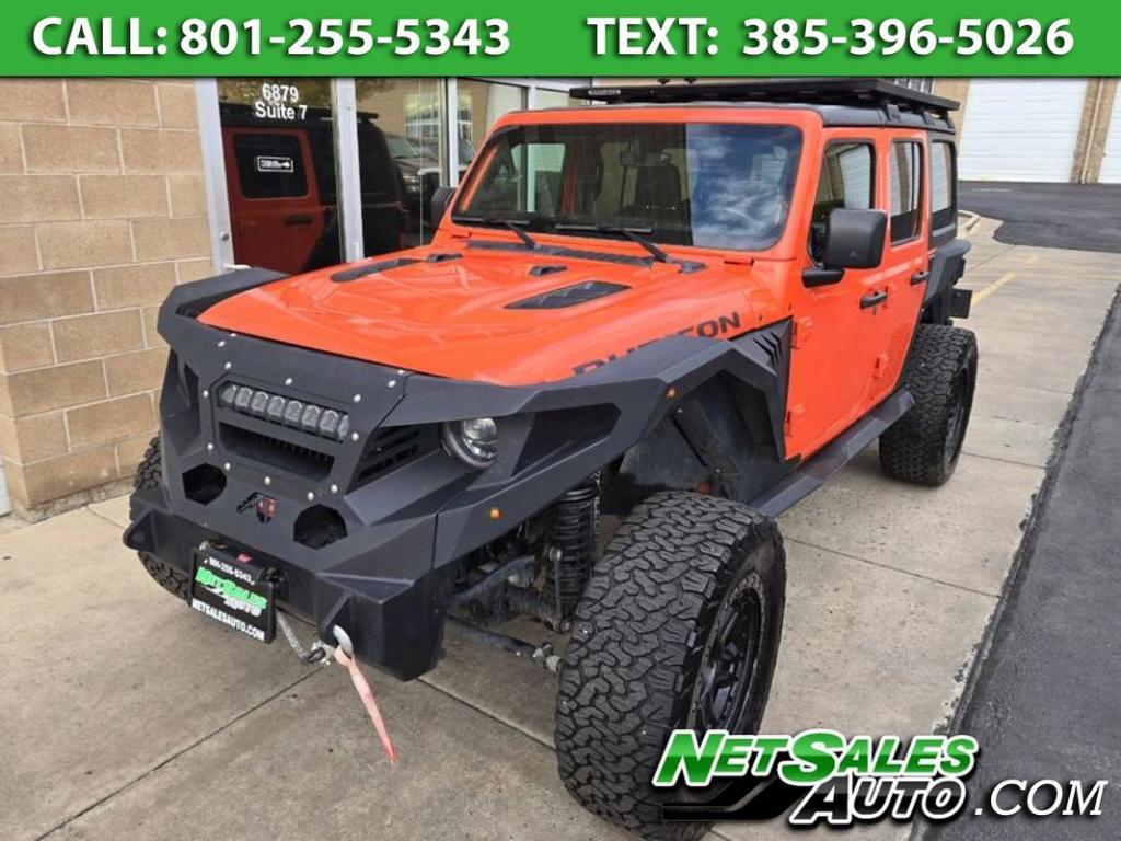 used 2019 Jeep Wrangler Unlimited car, priced at $42,995