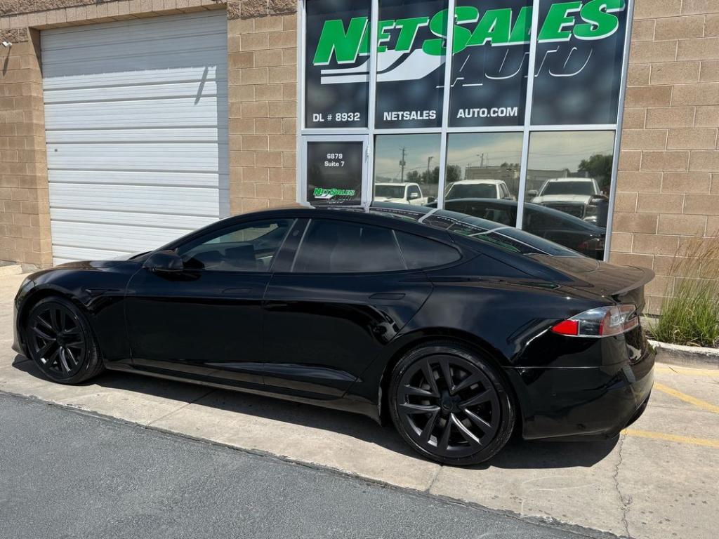used 2021 Tesla Model S car, priced at $52,995
