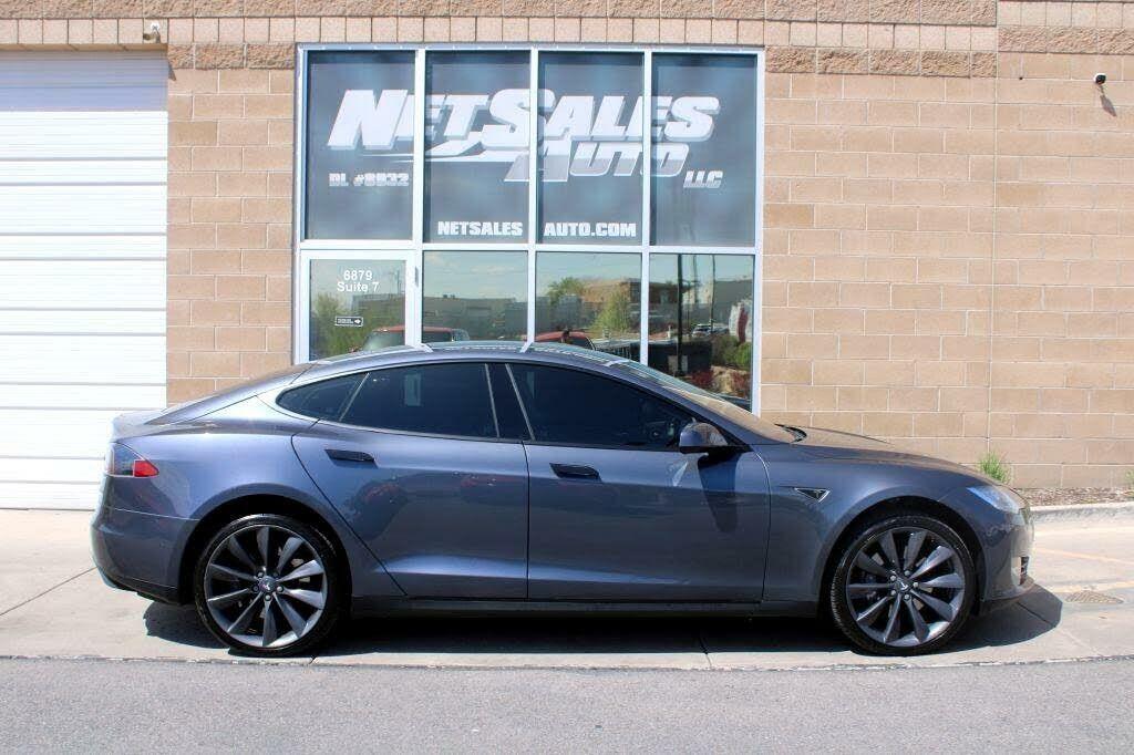 used 2014 Tesla Model S car, priced at $25,995