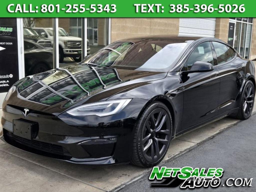 used 2021 Tesla Model S car, priced at $55,995