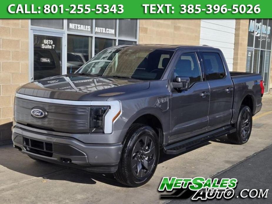 used 2022 Ford F-150 Lightning car, priced at $48,995