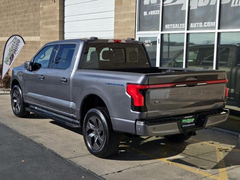 used 2022 Ford F-150 Lightning car, priced at $48,495