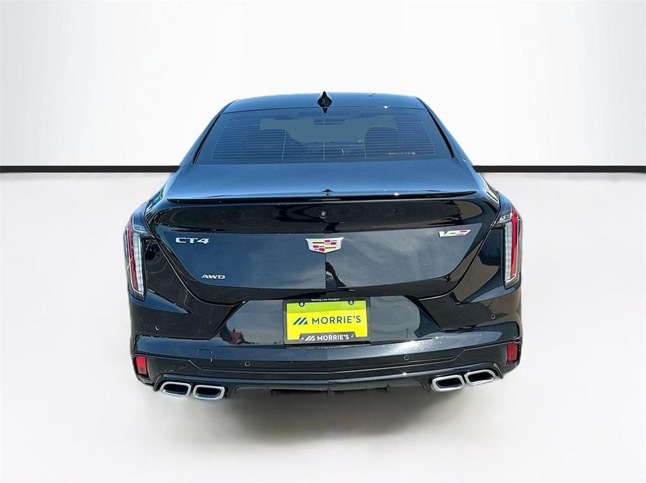used 2022 Cadillac CT4-V car, priced at $38,999