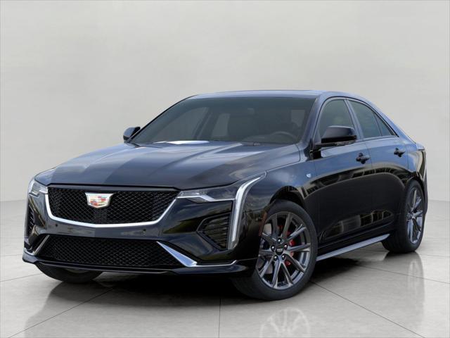 new 2025 Cadillac CT4 car, priced at $52,840