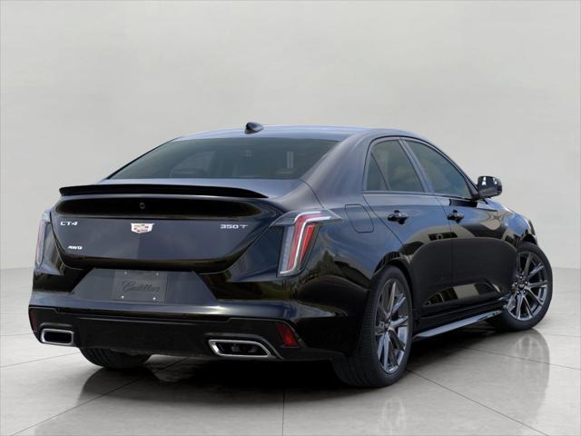 new 2025 Cadillac CT4 car, priced at $52,840