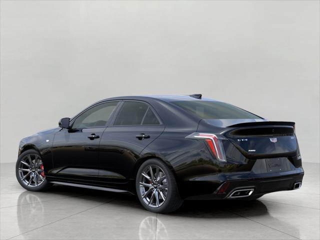 new 2025 Cadillac CT4 car, priced at $52,840