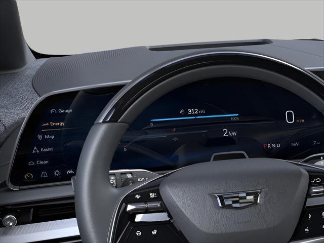 new 2025 Cadillac OPTIQ car, priced at $58,415