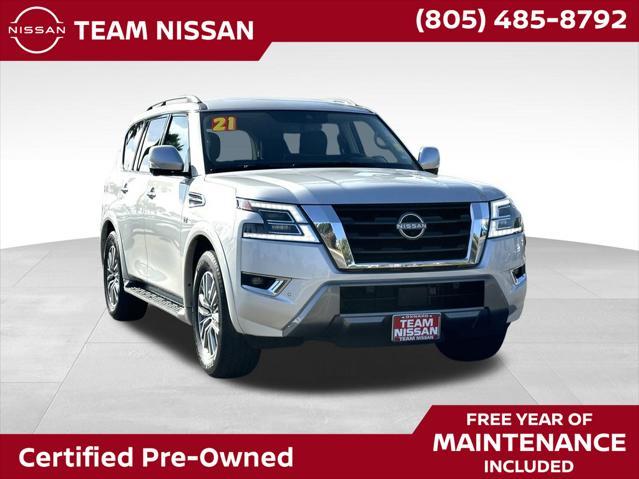 used 2021 Nissan Armada car, priced at $29,988