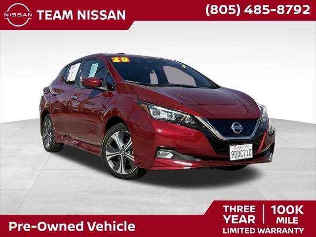 used 2020 Nissan Leaf car, priced at $17,588