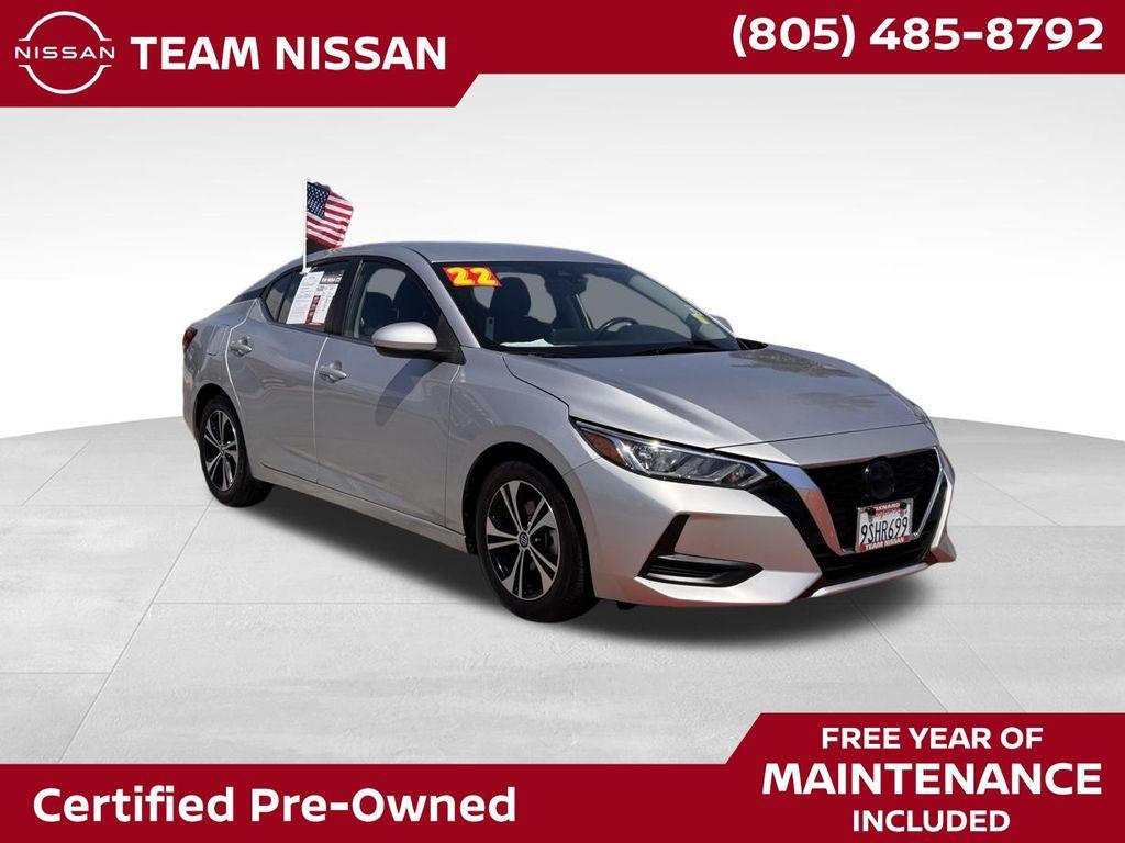 used 2022 Nissan Sentra car, priced at $20,988