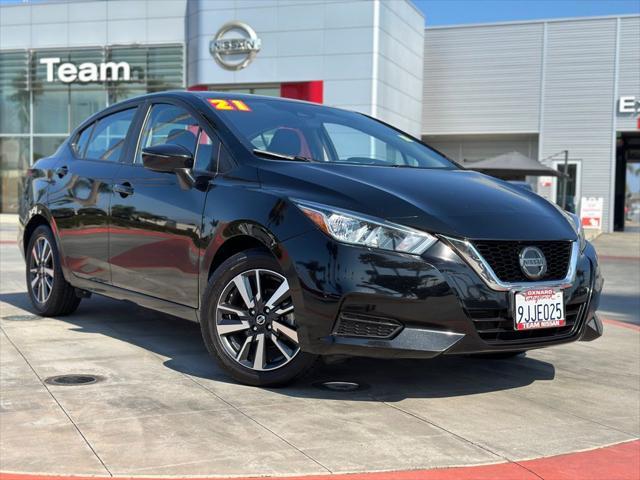 used 2021 Nissan Versa car, priced at $15,988