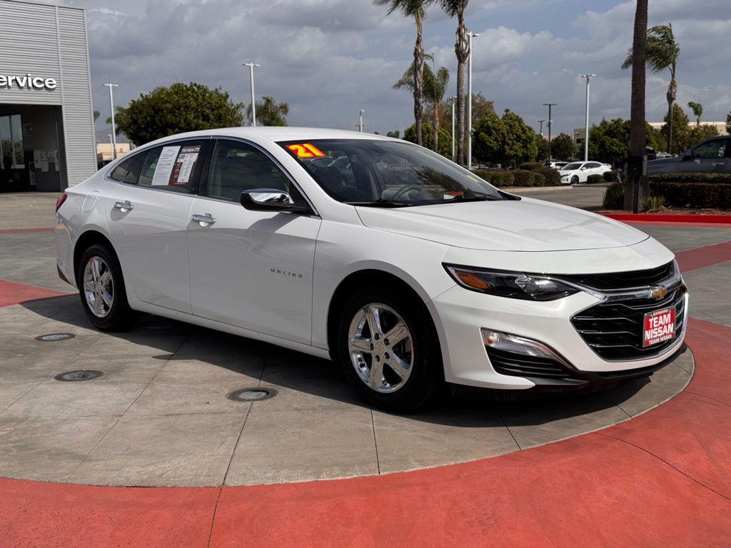 used 2021 Chevrolet Malibu car, priced at $14,588