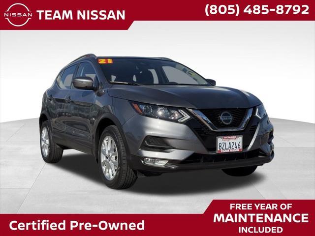 used 2021 Nissan Rogue Sport car, priced at $21,988