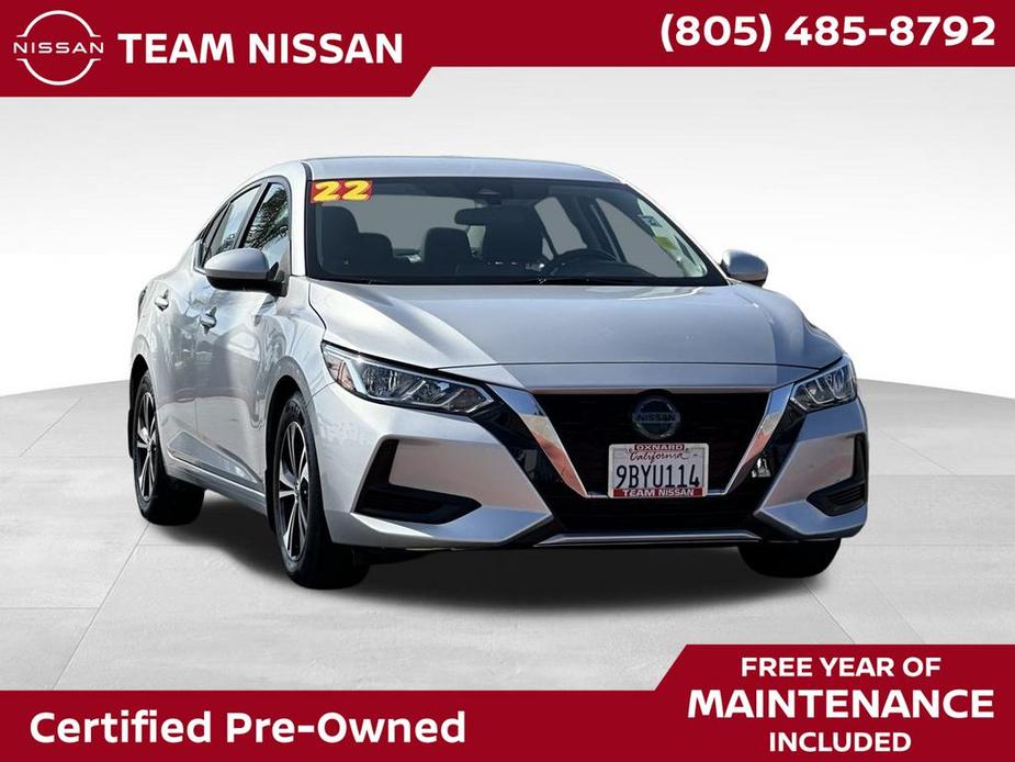 used 2022 Nissan Sentra car, priced at $19,988