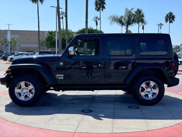 used 2020 Jeep Wrangler Unlimited car, priced at $29,588