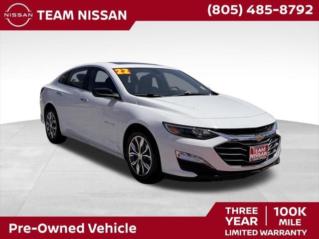 used 2022 Chevrolet Malibu car, priced at $19,988