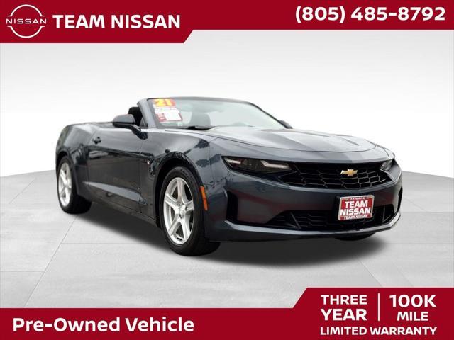 used 2021 Chevrolet Camaro car, priced at $26,988