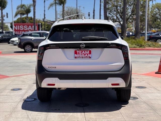 new 2025 Nissan Kicks car, priced at $25,095